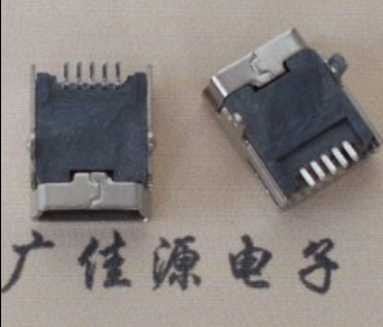 遂宁mini usb 5p接口 迷你 卧式插座 端子贴片 接插件