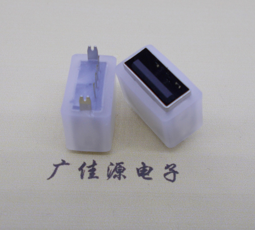 遂宁USB连接器接口 10.5MM防水立插母座 鱼叉脚