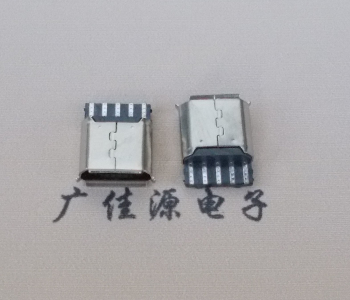 遂宁Micro USB5p母座焊线 前五后五焊接有后背