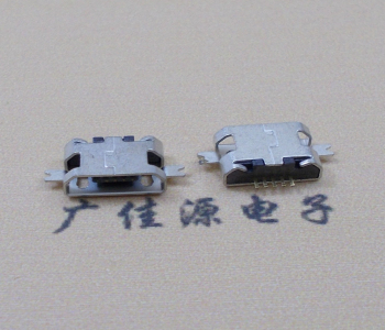 遂宁MICRO USB B型口 两脚SMT沉板0.7/1.0/1.6直边