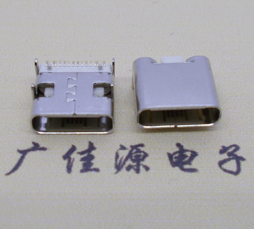遂宁卧式板上型Type-C16P母座H=8.3连接器